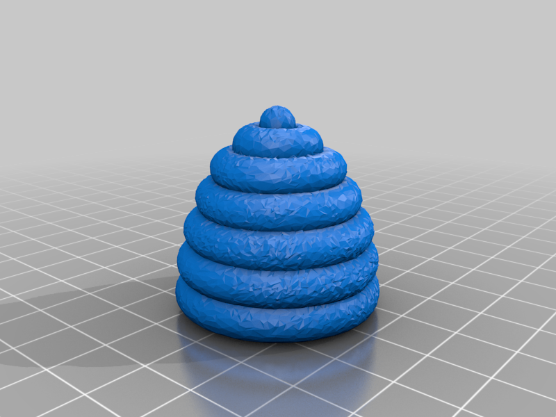 Free 3D file giant_bee_hive low poly・3D printer model to download・Cults