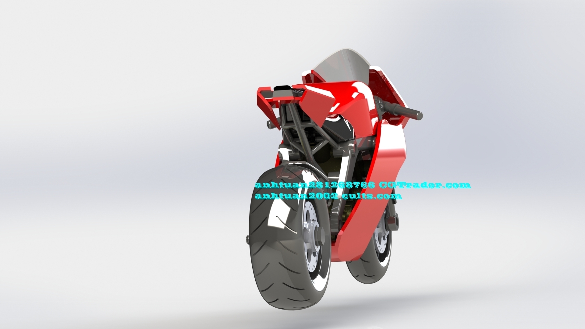 STL file Ducati V4 SportBike Motorcycle miniature 3D print model 🏍️ ...