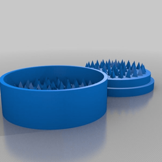Download free 3D printer model many teeth weed hemp spices grinder ・ Cults