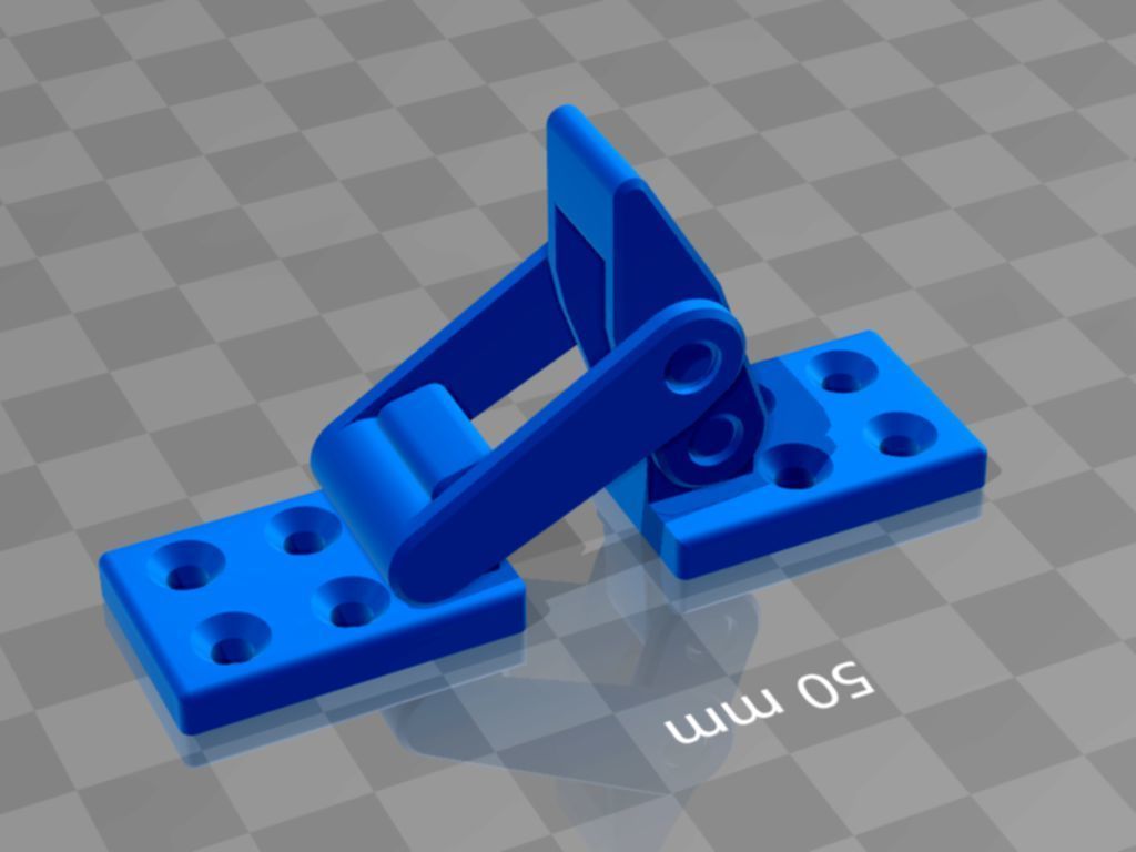 Free STL file Latch+toggle+lock+samesize ..4 single pieces・3D printer