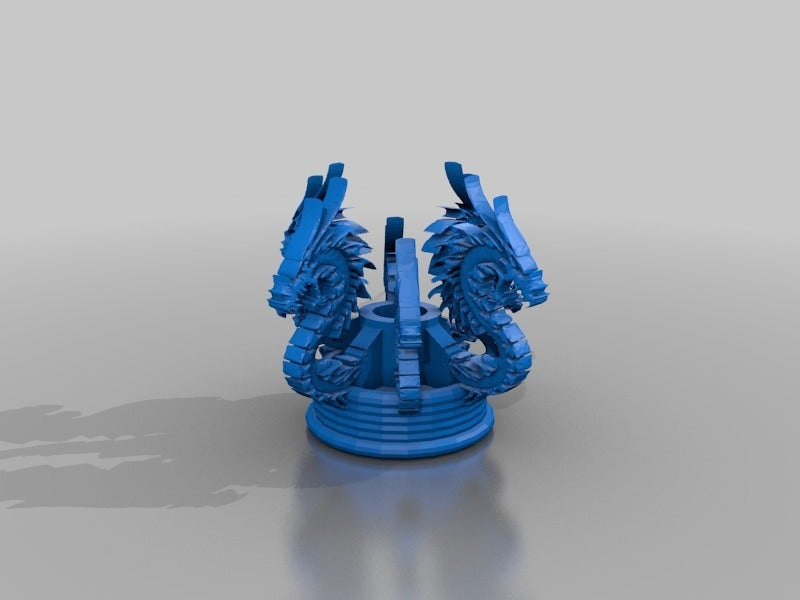 Free STL file ring of dragons 💍・3D printable design to download・Cults