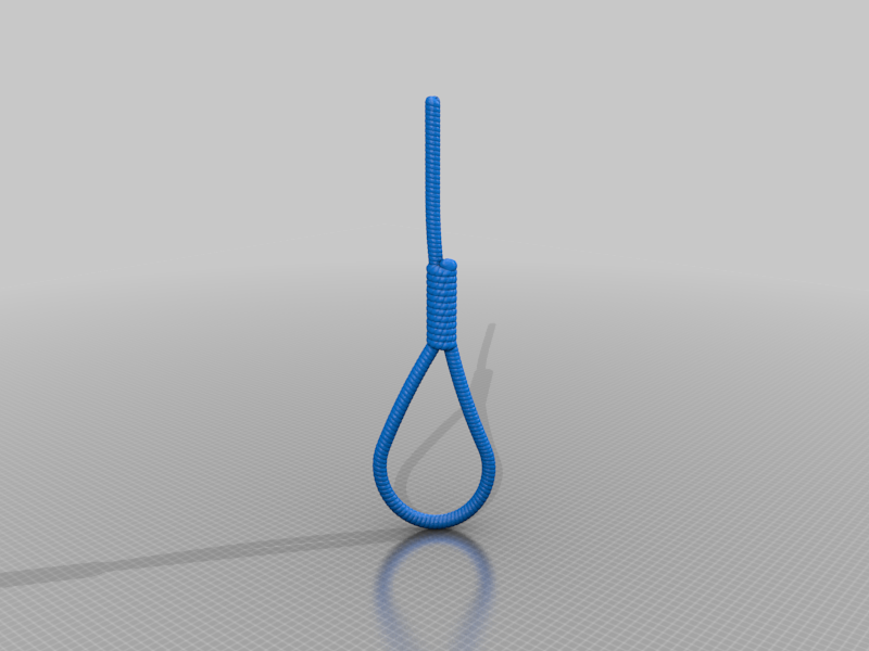 Gallows Robe Free STL file gallows rope III - Galgenschnur 👽・3D print model to ...