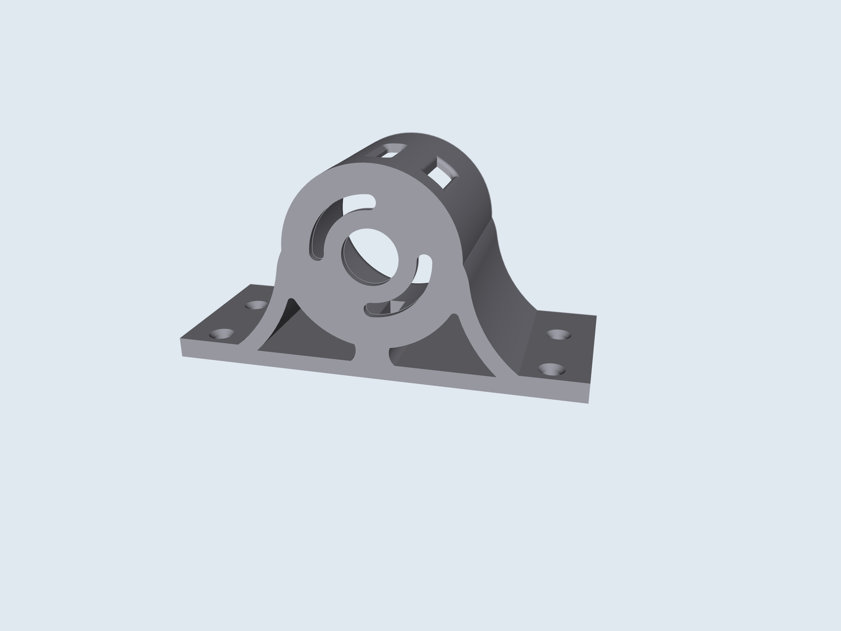 STL file 550 Motor Mount 📱・3D printing design to download・Cults