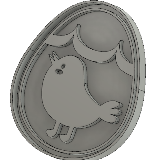 Download STL file EASTER EGG COOKIE CUTTER 001 • Design to 3D print ・ Cults