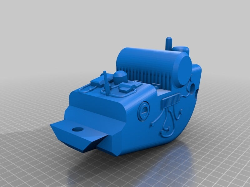 Download free STL file Panzerhund Robot Attack Dog • 3D printer ...