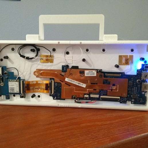 Download free STL file Chromebook Portable Plex Server • Template to 3D