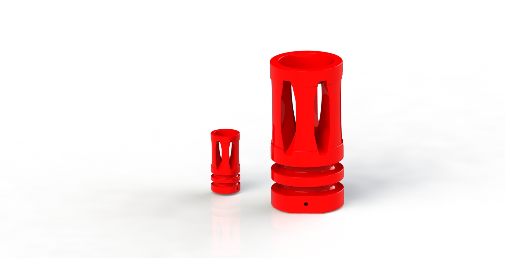 3D file Mega-Size AR15 Flash Hider・3D printable model to download・Cults