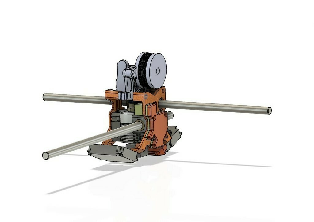 Free 3D file Holder for Sherpa Direct Extruder (UltiSteel) 🧞‍♂️・3D