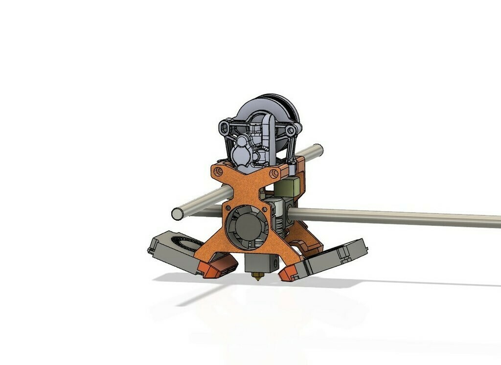 Free 3D file Holder for Sherpa Direct Extruder (UltiSteel) 🧞‍♂️・3D