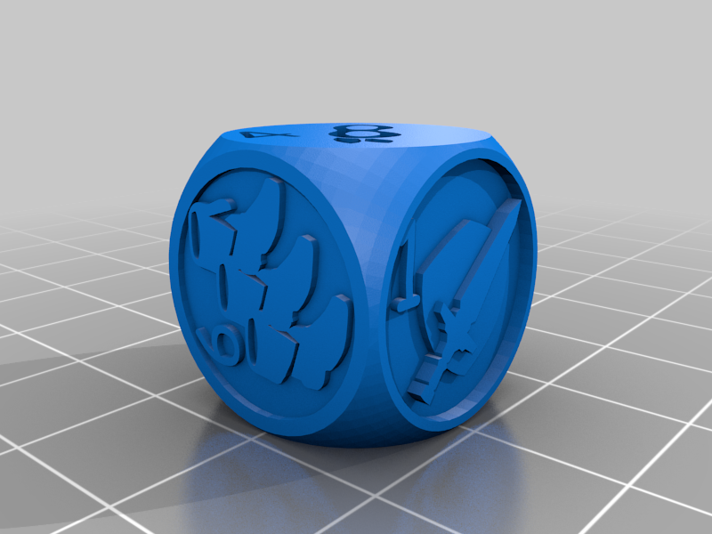 Free 3D file Dice Paper Dungeons Game・Template to download and 3D print ...