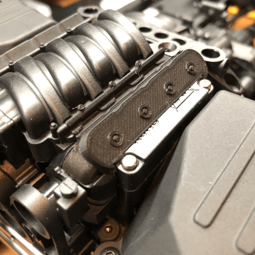 Download 3D print files SCX10 III Valve Cover, Covers Servo ・ Cults