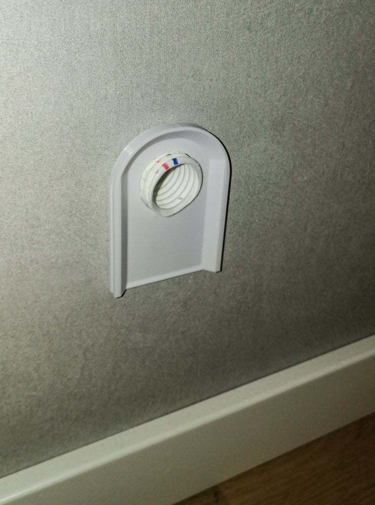 Free STL file Overflow pipe cover・3D printing idea to download・Cults