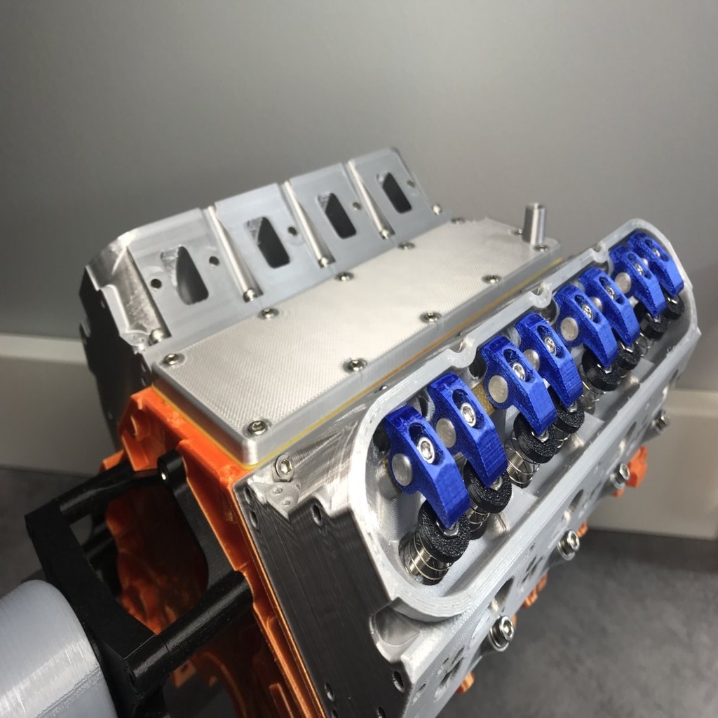 Free 3D file Chevy LS3 (3/16) / Valley Plate remix・3D printable model