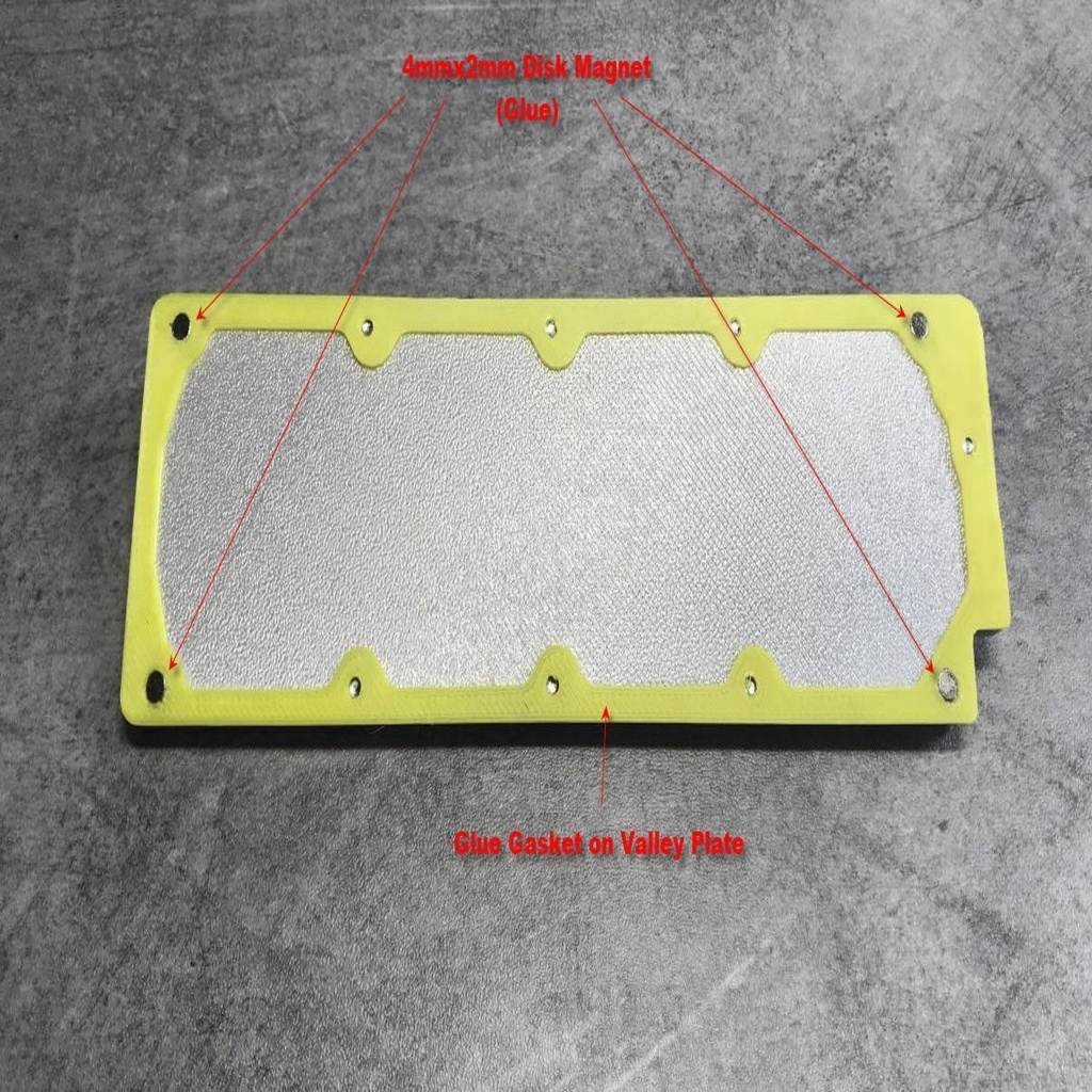 Free 3D file Chevy LS3 (3/16) / Valley Plate remix・3D printable model