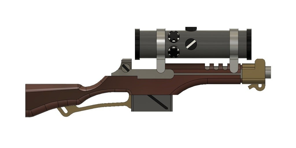Free STL file Milner Pattern Surveyor Rifle・3D print design to download ...