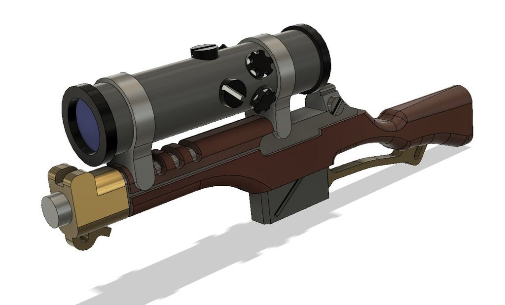 Free STL file Milner Pattern Surveyor Rifle・3D print design to download ...