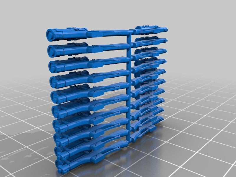 Free STL file Milner Pattern Surveyor Rifle・3D print design to download ...