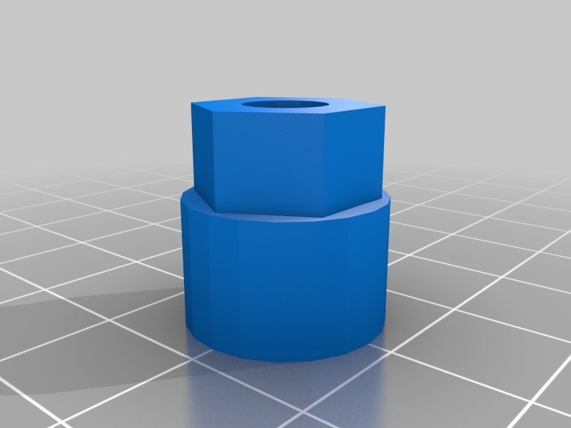 Free 3D file 1/4 Inch Lead Screw Nut Adapter・3D print model to download