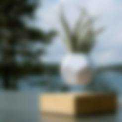 Download gratis 3D-printontwerpen Levitating Planter, Ananords