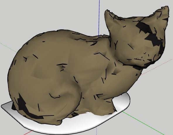 Free STL file black cat (3D scan)・3D printing design to download・Cults
