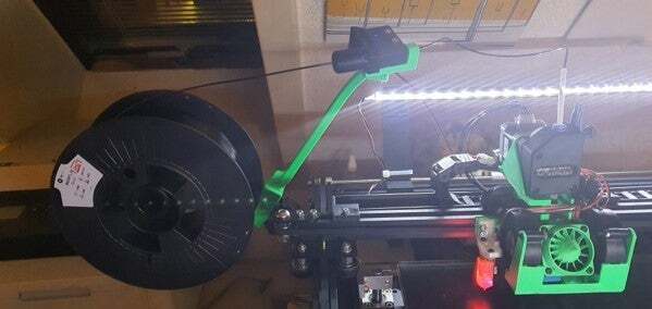 Free STL file Ender 5+ Direct Drive Filament Guide with Detection・3D ...