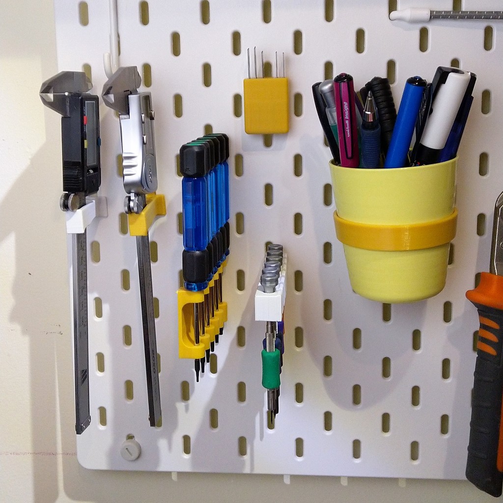 Free 3D file Ikea Skadis Small Profile Caliper Holder・Design to ...