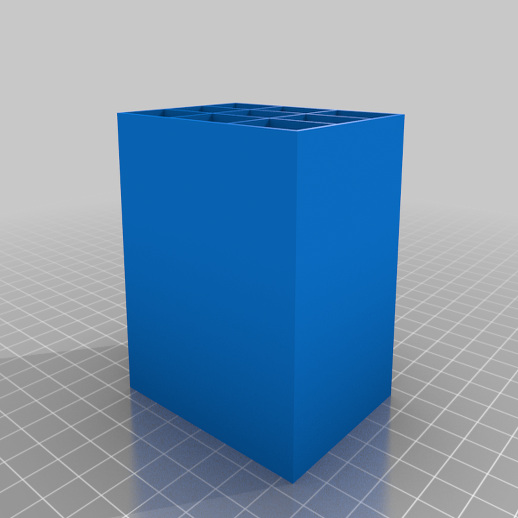 Free STL file resistor storage drawers・Object to download and to 3D