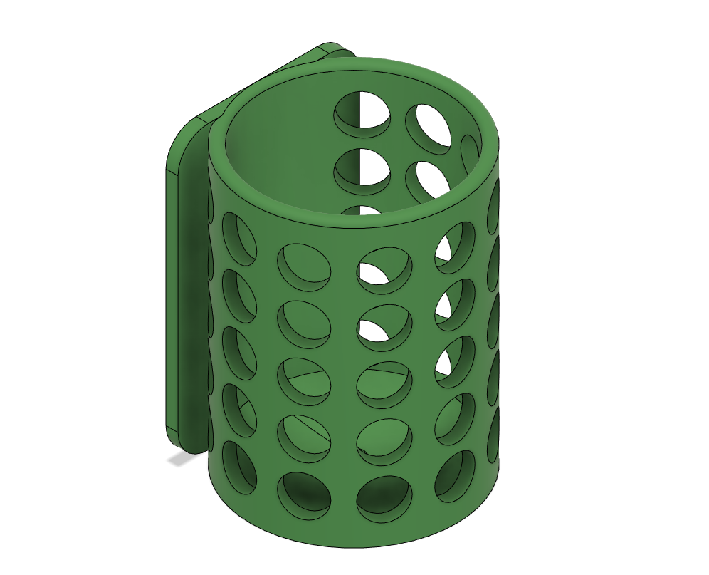 Free STL file Bathroom Accessory Holder/Cup・Design to download and 3D