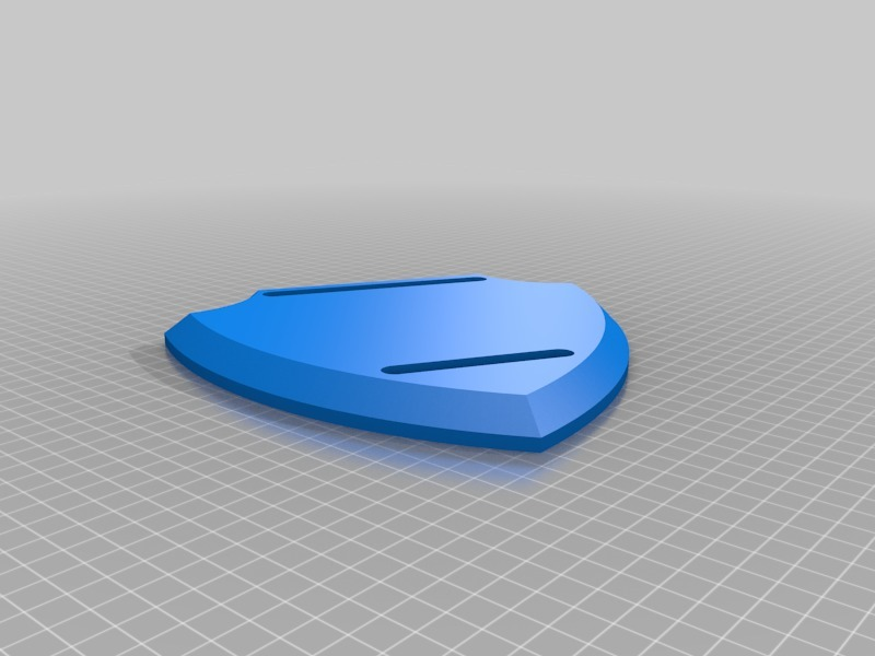 Free 3D file Simple Plaque・Template to download and 3D print・Cults