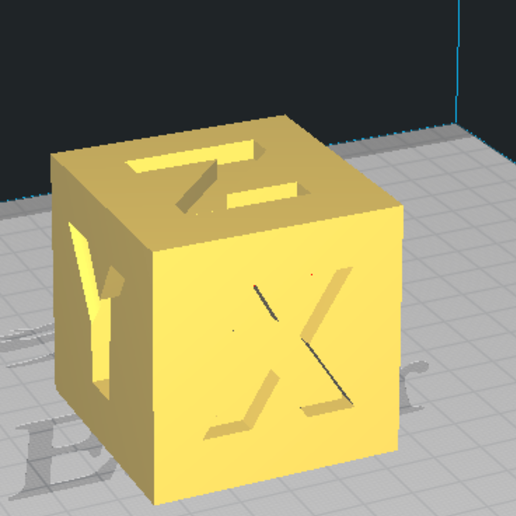 Download STL file Cube Calibration Super Calibration • 3D printing