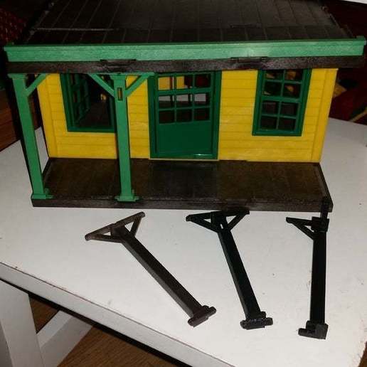 playmobil western house
