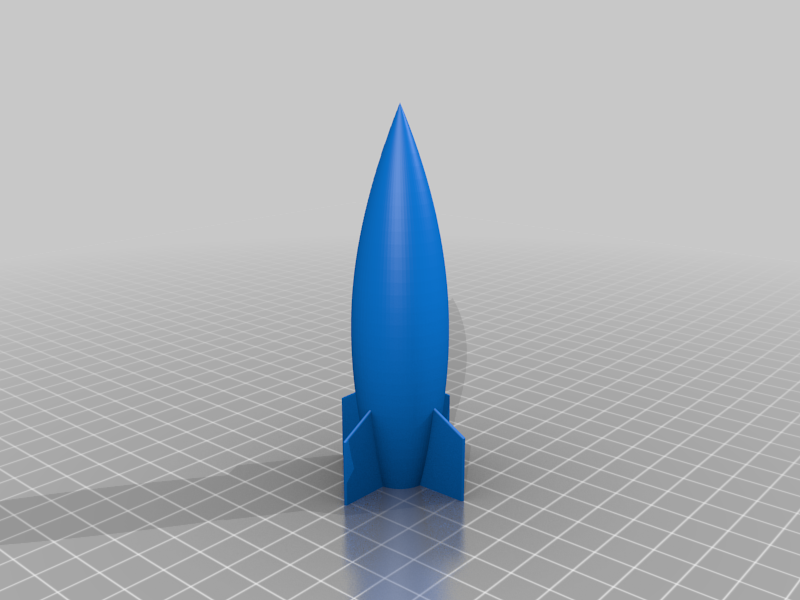 Free STL file Rocket Model・3D printable model to download・Cults