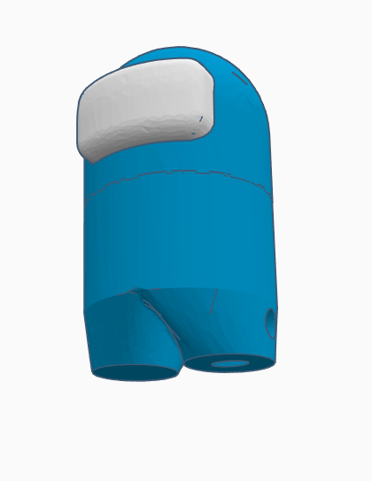 Free STL file Among us key ring 🔑・3D print object to download・Cults