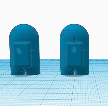 Free STL file Among us key ring 🔑・3D print object to download・Cults