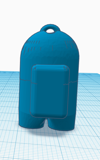 Free STL file Among us key ring 🔑・3D print object to download・Cults