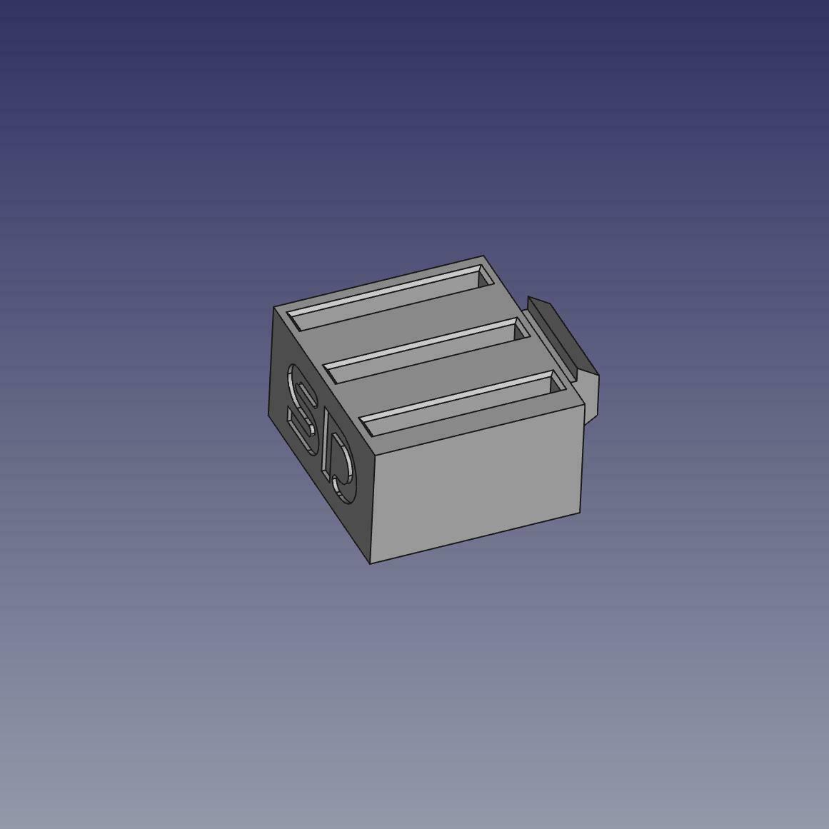 Free STL file Individual SD card storage Creality Ender 3 Pro 🧞‍♂️・3D