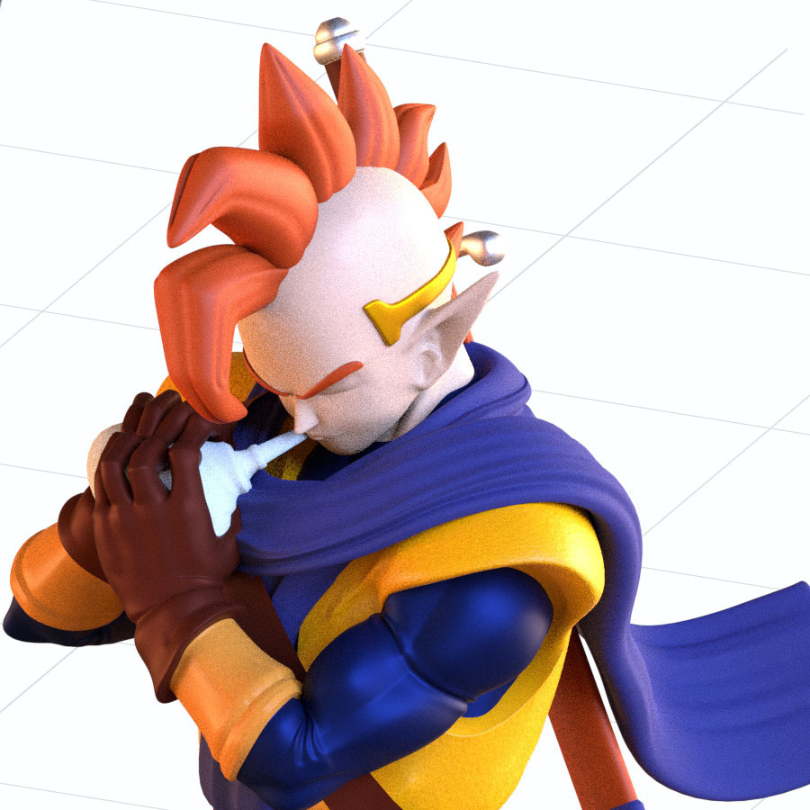 Fichier STL Tapion de DragonBallZ・Design pour imprimante 3D à