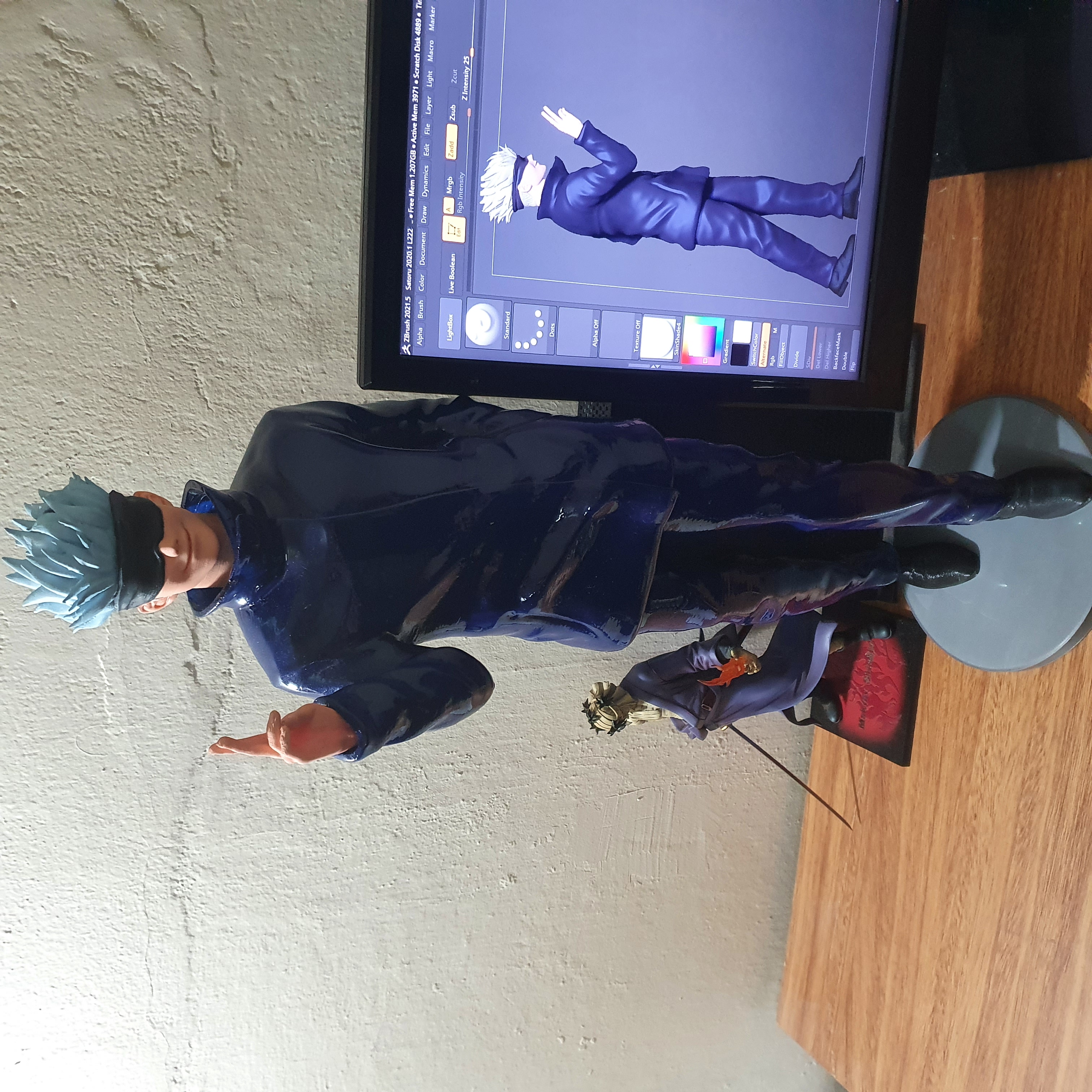 Gojo Rig 3D printing Satoru Gojo Jujutsu Kaisen 3D model • made with Creality CR ...