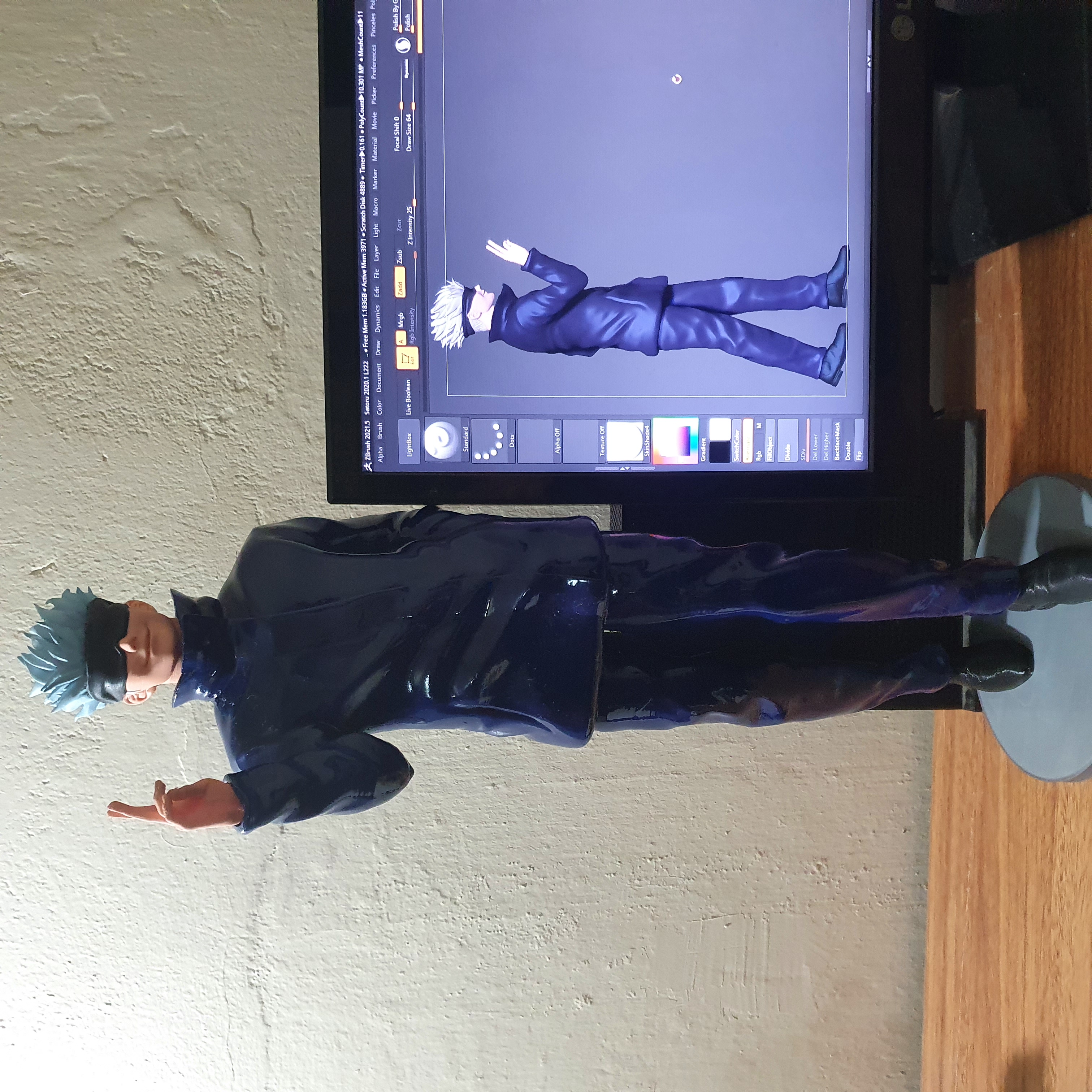 Gojo Rig 3D printing Satoru Gojo Jujutsu Kaisen 3D model • made with Creality CR ...