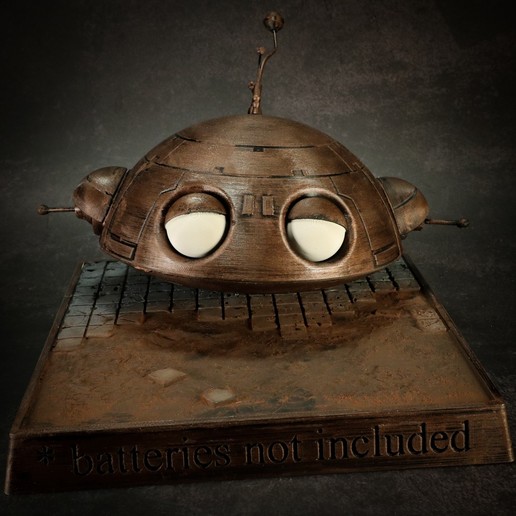 Download STL file The Fix it Robot No Batteries included • 3D