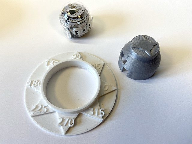 Free 3D file Ozobot EVO protractor and hat・3D print object to download ...