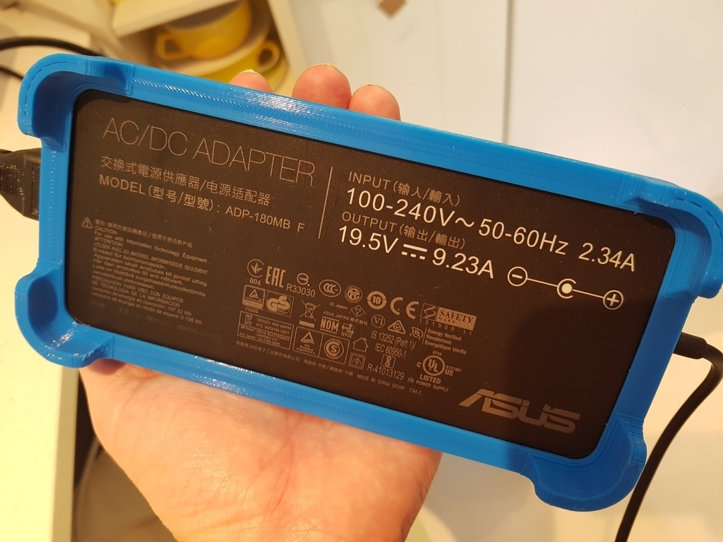 Free 3D file RamjetX Asus Laptop Power Brick Stand・3D printer design to download・Cults