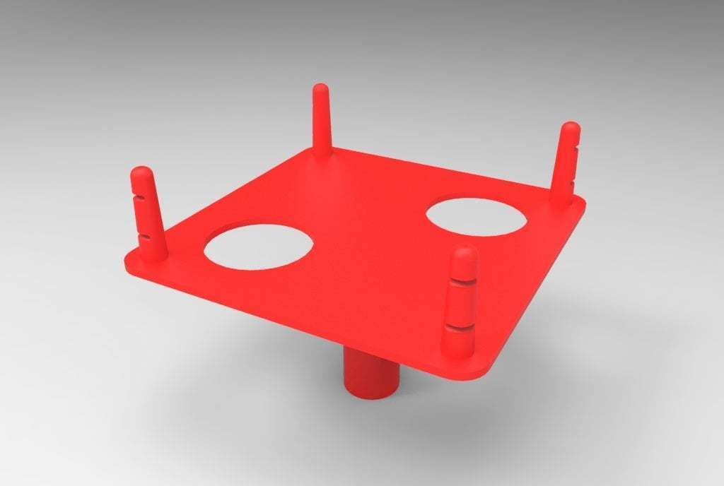 Free STL file Thumb Wrestling Ring・Model to download and 3D print・Cults