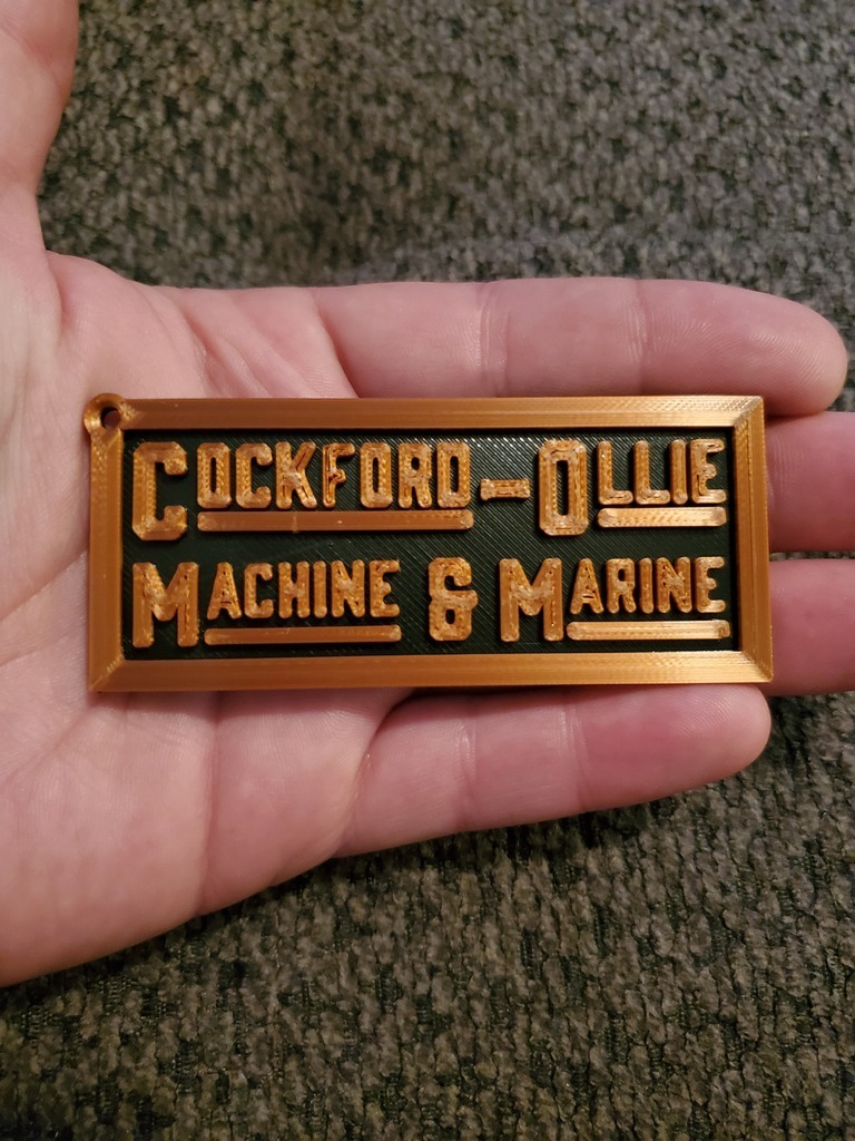 Free 3D file The CockfordOllie・3D printing design to download・Cults