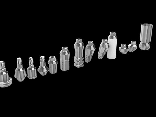 STL file Implant abutments・3D print design to download・Cults