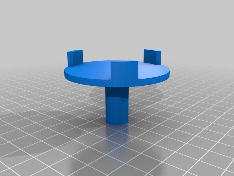 Free STL file Sharp Microwave Turntable Motor Coupler・3D printer model