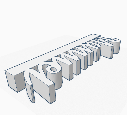 Free STL file Name tag Manuel・Model to download and 3D print・Cults