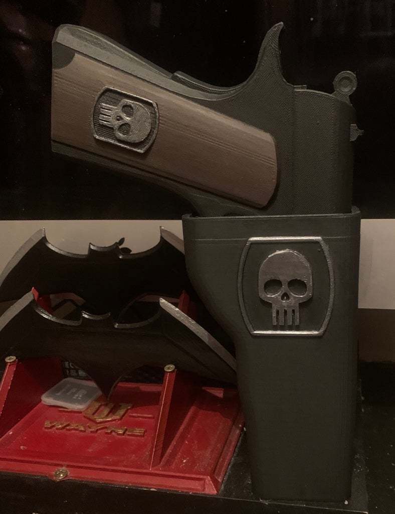 Download free STL file The Phantom's Guns & Holsters • 3D printer model