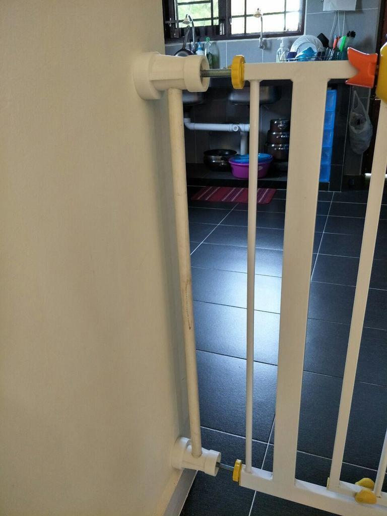 Free STL file Baby Gate Extender Mount (9cm @ 12cm)・3D printing design ...