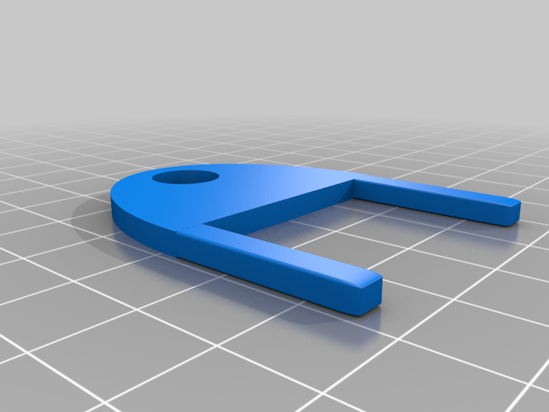 Free 3D file Hillyard key・Template to download and 3D print・Cults